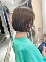 ヘアサロンガリカアオヤマ(hair salon Gallica aoyama)&nbsp;【坂本拓麻】大人かわいいぱっつんボブ/ナチュラルボブ/ミニボブ