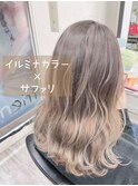 【札幌 デザインカラー グラデーション イルミナカラー 藤谷】