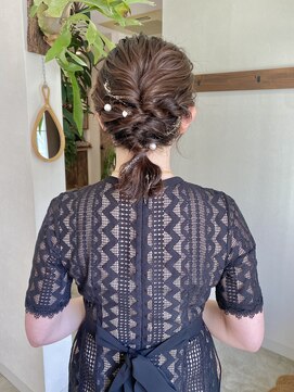 シーモアアンドサンズ(Seymour and Sons) 結婚式ヘアセット♪