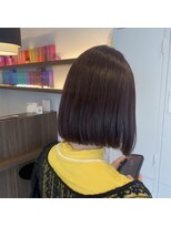 グランドール リュクス(Grandoll Luxe)&nbsp;ピンクブラウン×ボブ