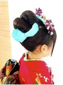 七五三　日本髪　ヘアセット　辻堂