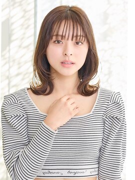 ミチオ ノザワ ヘアサロン ギンザ(Michio Nozawa HAIR SALON Ginza) 大人可愛いベージュ/ブラウン/クビレミディアム/グレイ