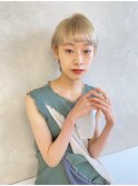 【quon】 &nbsp;ハイトーンマッシュショート　-天神 今泉 薬院-