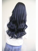 ドロシー 郡山桑野店(Dorothy)&nbsp;《オズ》ブルーブラックブリーチダブルカラー#髪質改善