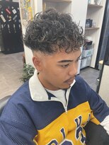 バリチョキ 五香店(BARI CHOKI) プードルパーマ×スキンフェード