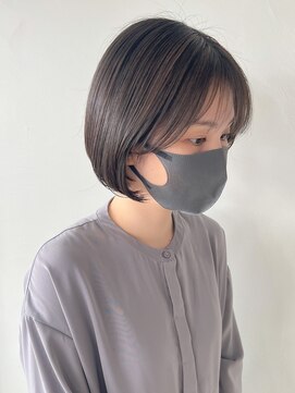 アルヴァ(ALVA) ○女性らしさのあるミニボブ(那覇 新都心)