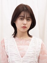 ピークアブー アヴェダ アトレ恵比寿(PEEK-A-BOO AVEDA) レイヤーボブ大人可愛い韓国ヘア前髪ありくびれヘア/ヨシンモリ