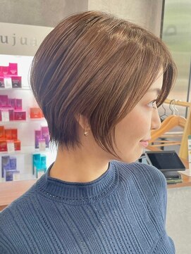 プルーヴ 秋葉原(prove) 30代40代大人女性/前髪ありショートボブ/ショートヘア/髪質改善