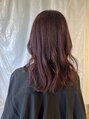 ドール 阪急高槻(DOLL)&nbsp;ほんのりカシスブラウン♪【縮毛矯正/ハイライト/白髪ぼかし】