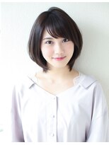 ウル(ulu)&nbsp;前髪あり　ひし形ミディアム　30代　40代　50代