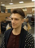 アップバンクツーブロックショート