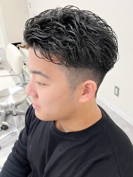 ピボット 北千住(PIVOT) メンズパーマスタイル