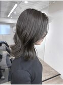 Moana【三島】#グレージュ#ケアブリーチ#トリートメント