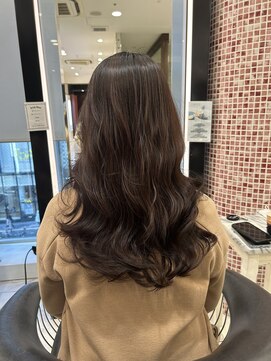 アピッシュ ギンザ(apish ginza) コテ巻き風パーマ/デジタルパーマ/ロングパーマ/前髪パーマ