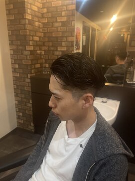バーバーショップ ネオ セカンド(BARBERSHOP NEO2nd) かきあげスタイル