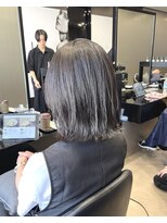 ハルキミナトジャパン 神戸(HARUKI MINATO japan)&nbsp;切りっぱなしボブ 20代30代40代ヘア 小顔 神戸ボブ 三ノ宮