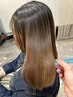 髪質改善縮毛矯正＋カット　￥17000【髪質改善/宮崎市/髪質改善】
