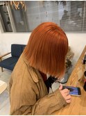 切りっぱなし/原色/ハイトーン/ブリーチ