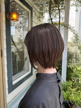 チョコレート(chocolate) 髪質改善大人可愛い20代30代40代50代ショートボブ