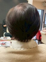 ヘアークリアー 春日部&nbsp;ミセス 大人可愛い丸みショート ポイントパーマ