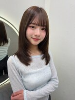 ガーデン 渋谷(GARDEN)&nbsp;ミディアムレイヤーストレートヘア