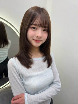 ガーデン 渋谷(GARDEN) ミディアムレイヤーストレートヘア