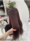 顔型別ヘアスタイル特集 /チェリーブラウン /ミニウルフ