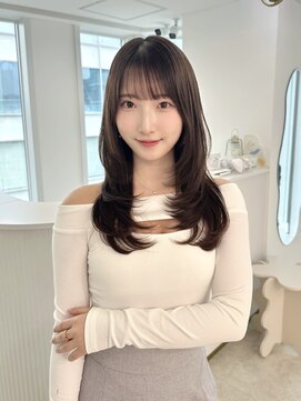 レミエ ダイカンヤマ(lemiie) ワンカールレイヤー★韓国★レイヤー