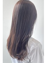 アルファ(Hair Salon alpha) 【大人可愛い×透明感】シアーベージュ