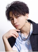 【シャープパーマ】刈り上げ フェザーショート