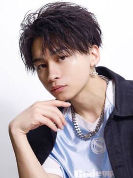 リップス 表参道店(LIPPS) 【シャープパーマ】刈り上げ フェザーショート