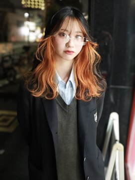 クペウ アエレ(cope'u aele) ボブ/ダブルカラー/ケアブリーチ/ブロンド/梅田/大阪