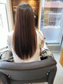 アグ ヘアー ルパノ いわき店(Agu hair rpano) 縮毛矯正カラー毛対応ですダメージを極力抑えた技術です