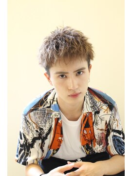 簡単スタイリング×ショート×ツーブロック【LEB神戸三宮】