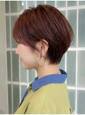 髪質改善縮毛矯正ダブルカラーハイライトショートカット30代40代