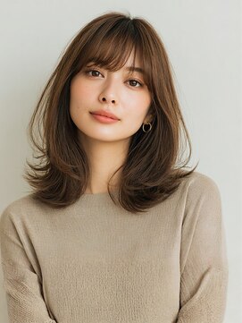 ナチュラルレイヤーカット/髪質改善カラーエステ/顔まわり/7