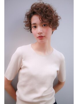 くせ毛ショート/カーリーヘア/くせ毛カット/表参道【松本匡介】