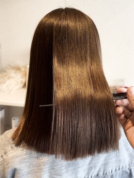 マイラグーン(MY LAGOON) ダブルカラー/バレイヤージュ/白髪ぼかし/韓国風ヘア/髪質改善