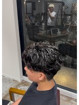 メゾンフォーメン 心斎橋店(Maison for men)&nbsp;サーフカール/ニュアンスパーマ/波巻きパーマ/ツイスパ