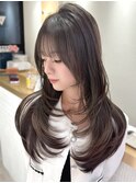 ロングレイヤーカット