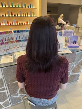 アチーブティルスマートサロン 豊川末広通店(achieve till Smart Salon) #ワインレッドカラー