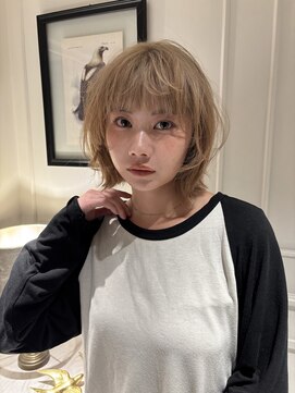 マグノリア(MAGNOLIA) ブリーチカラー/レイヤーボブ/ハッシュボブ/ブリーチパーマ