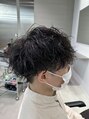 クオル キャスト 熊本(QOL×cast)&nbsp;波巻きスパイラル[メンズカット/ルーズショート/通町筋]