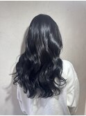 【YUCCA】大人可愛い20代30代40代/ブルーブラック
