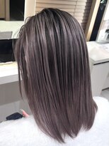 アッシュ 大宮店(Ash)&nbsp;ハイライトバレイヤージュ/ラベンダーベージュ