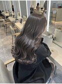 ブリーチなしグレージュカラー×レイヤーカットでイメチェンヘア
