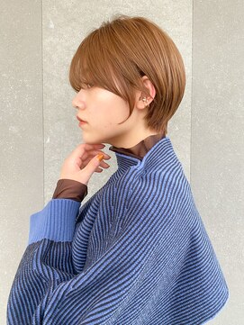 ロンド レイ 立川(Lond Ray) ハンサムショート/丸みショートボブ/20代30代40代50代/顔周り