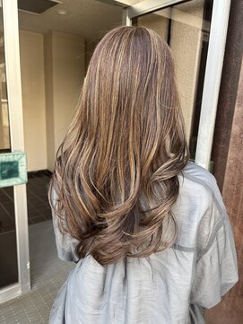 コレット ヘアー 大通(Colette hair) 【minami】ハイライト×ミルクティー