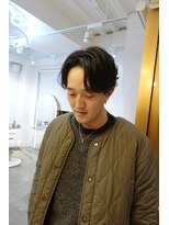 チュール バイ ラランジェ 横川店(ture by LARANJE)&nbsp;センターパート×毛流れパーマ