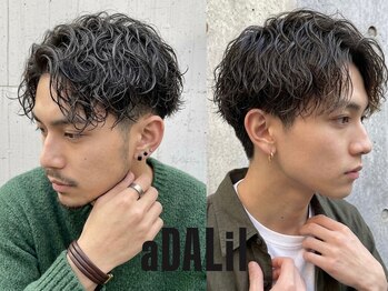 アダリル 川越(aDALil)の写真/川越美容室でメンズパーマが得意な当店！セットが簡単に決まりやすい髪型へ☆